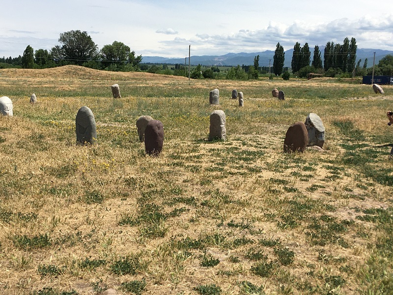 Burana complex view